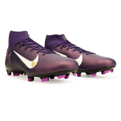 NIKE SCARPA ZM SUPERFLY 10 ACAD KM FG/MG - GRAND PURPLE/PALE IVORY