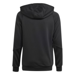 ADIDAS TIRO24 TR HOOD JR. - BLACK/WHITE
