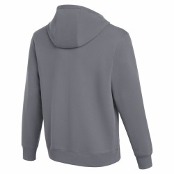 NIKE PARK 26 HOODED - CHARCOAL HEATHR/WHITE