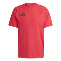 ADIDAS TIRO TRAVEL TEE - TEPORE/BLACK