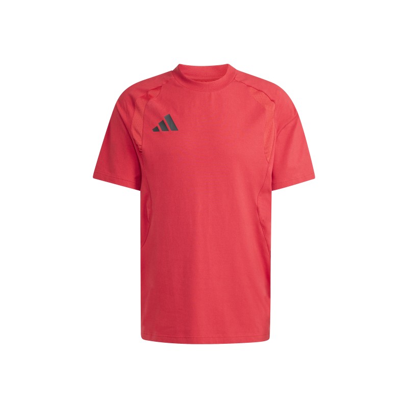 ADIDAS TIRO TRAVEL TEE - TEPORE/BLACK