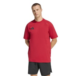 ADIDAS TIRO TRAVEL TEE - TEPORE/BLACK