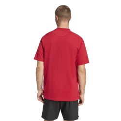 ADIDAS TIRO TRAVEL TEE - TEPORE/BLACK