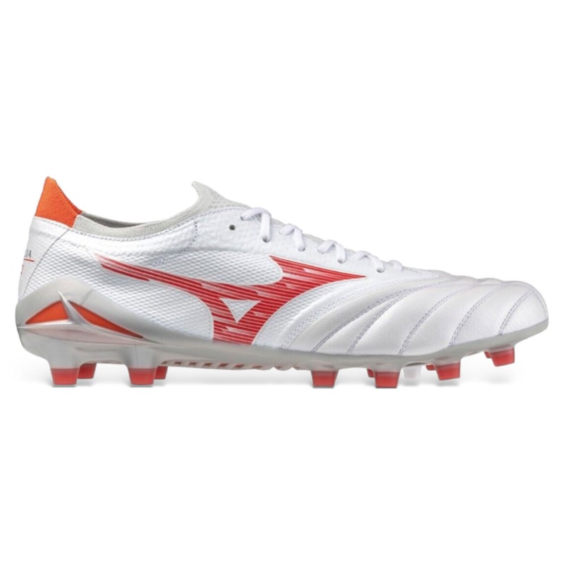 MIZUNO SCARPA MORELIA NEO BETA ELITE MD - WHITE/RADIANT RED