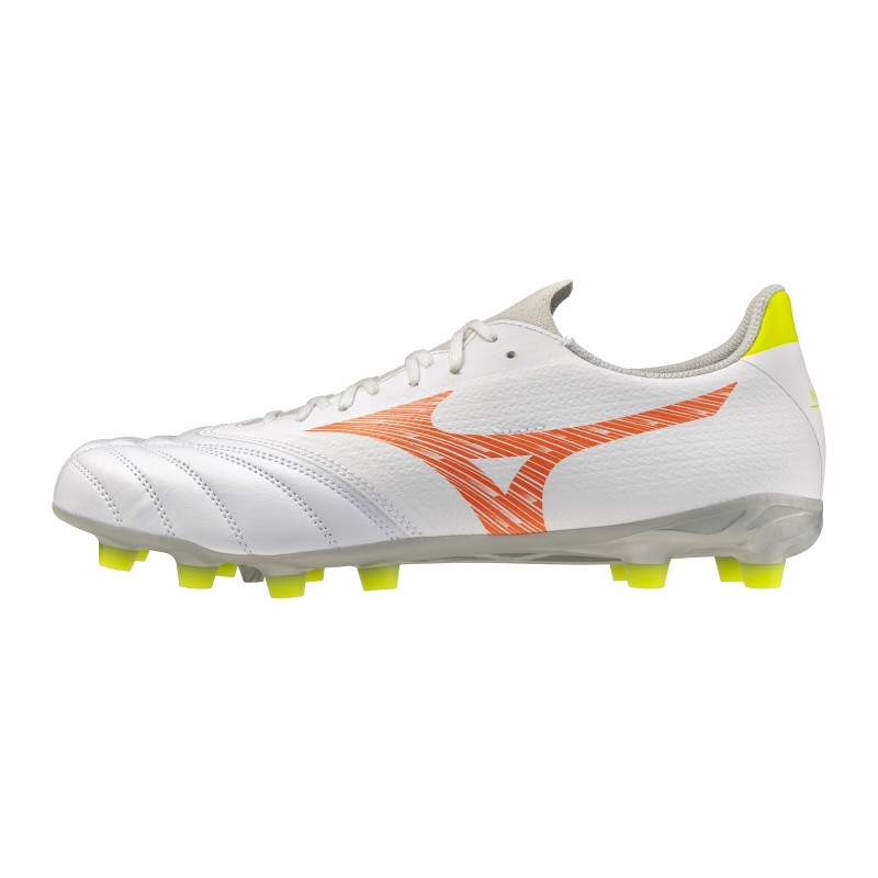 MIZUNO SCARPA MORELIA NEO V BETA SELECT - WHITE/LAVA ORANGE