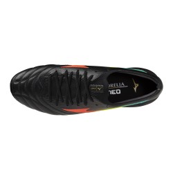 MIZUNO SCARPA MORELIA NEO V BETA JAPAN - BLACK/LAVA ORANGE