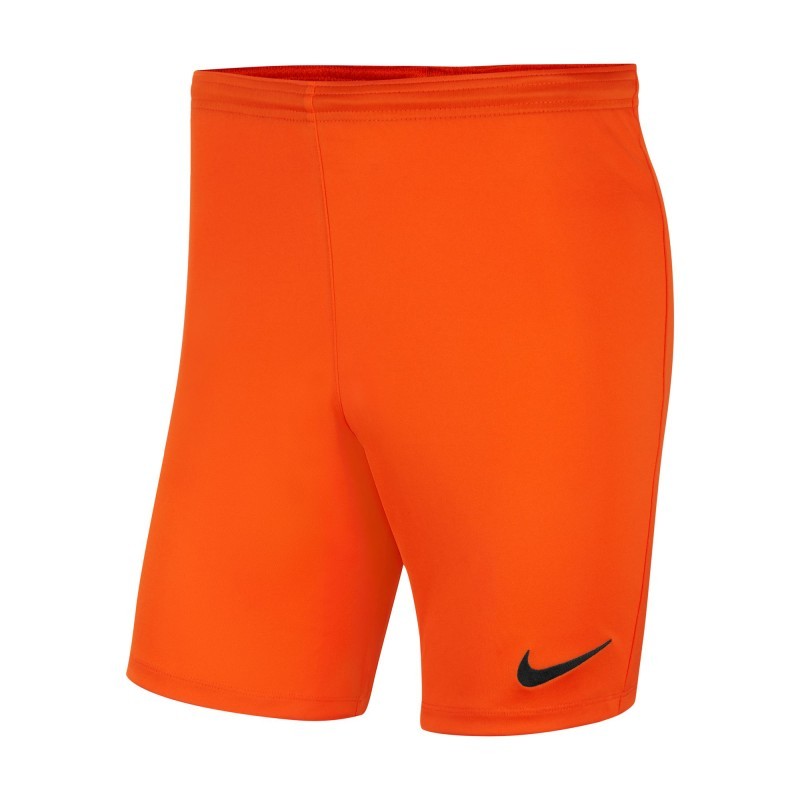 NIKE PANTALONCINO PARK 3 - ORANGE/BLACK
