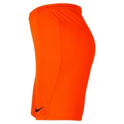 NIKE PANTALONCINO PARK 3 - ORANGE/BLACK