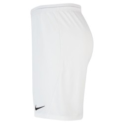 NIKE PANTALONCINO PARK 3 - WHITE/BLACK