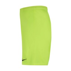 NIKE PANTALONCINO PARK 3 - VOLT/BLACK