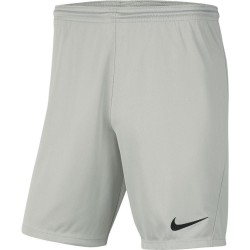 NIKE PANTALONCINO PARK 3 - GREY/BLACK