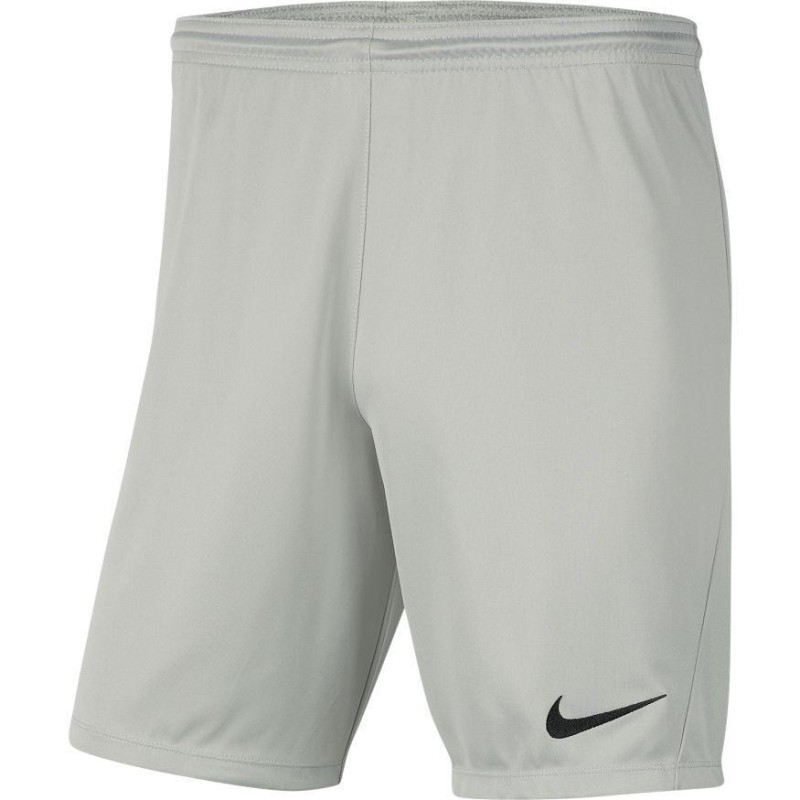 NIKE PANTALONCINO PARK 3 - GREY/BLACK