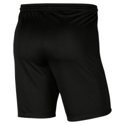 NIKE PANTALONCINO PARK 3 - BLACK/WHITE