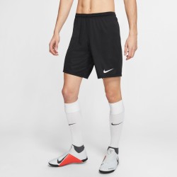 NIKE PANTALONCINO PARK 3 - BLACK/WHITE