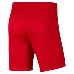 NIKE PANTALONCINO PARK 3 - RED/WHITE