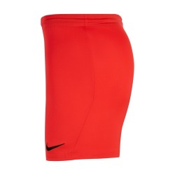 NIKE PANTALONCINO PARK 3 - BRIGHT CRIMSON/BLACK
