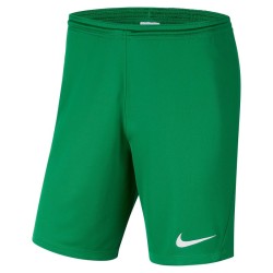 NIKE PANTALONCINO PARK 3 - PINE GREEN/WHITE