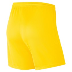 NIKE PANTALONCINO DRI-FIT PARK 3 W  - TOUR YELLOW/BLACK