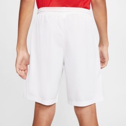 NIKE PANTALONCINO PARK 3 JR - WHITE/BLACK