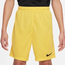 NIKE PANTALONCINO PARK 3 JR - YELLOW/BLACK
