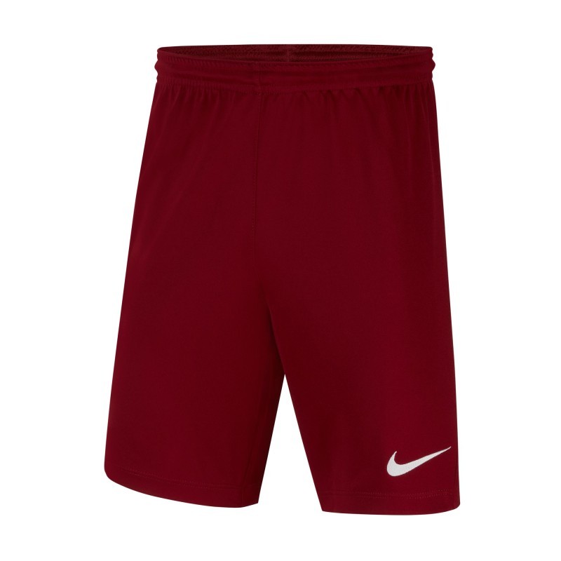 NIKE PANTALONCINO PARK 3 JR - TEAM RED/WHITE