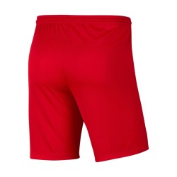 NIKE PANTALONCINO PARK 3 JR - RED/WHITE