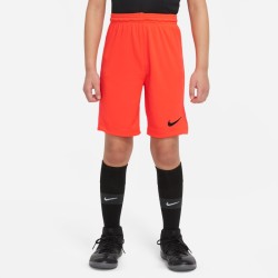 NIKE PANTALONCINO PARK 3 JR - BRIGHT CRIMSON/BLACK