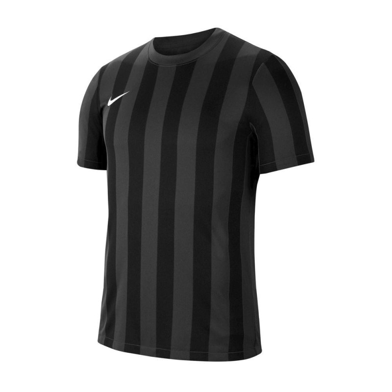 NIKE MAGLIA STRIPED 4 JR - ANTHRACITE/BLACK