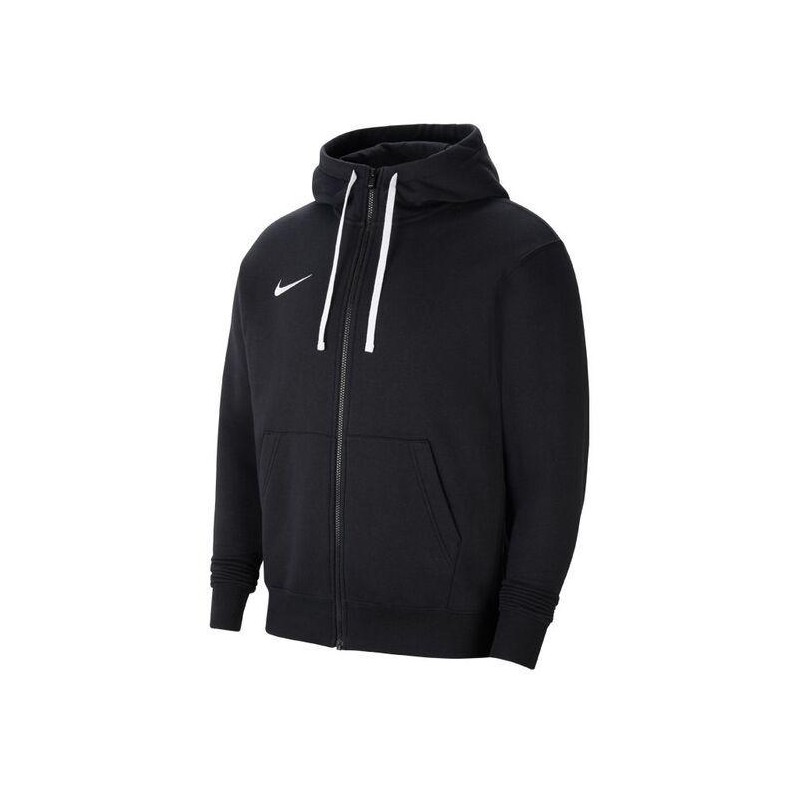NIKE FELPA FULL-ZIP PARK 20 JR - BLACK/WHITE