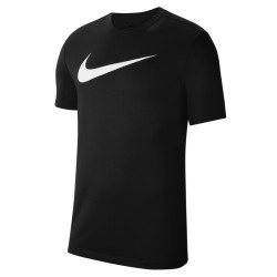 NIKE T-SHIRT PARK 20 - BLACK/WHITE