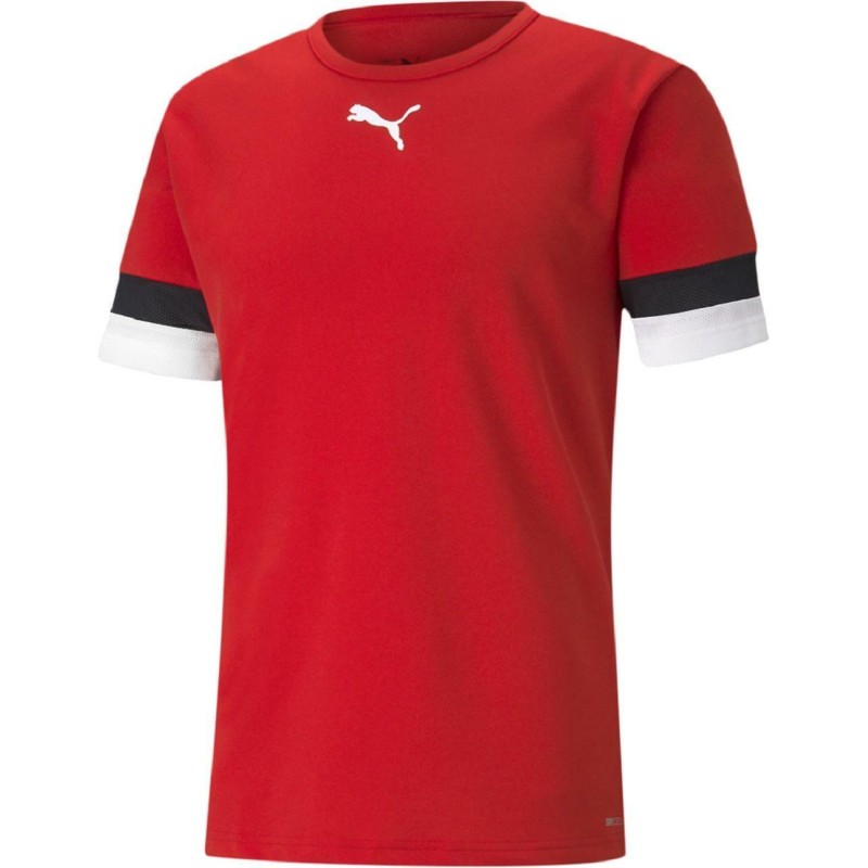PUMA MAGLIA TEAMRISE JR - RED/BLACK