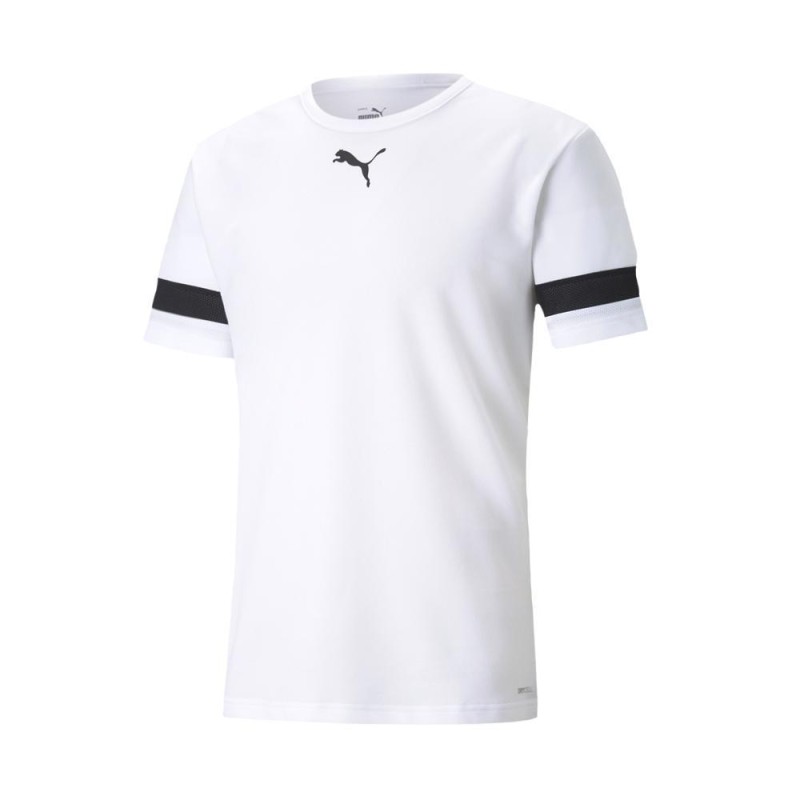 PUMA MAGLIA TEAMRISE JR - WHITE/ BLACK