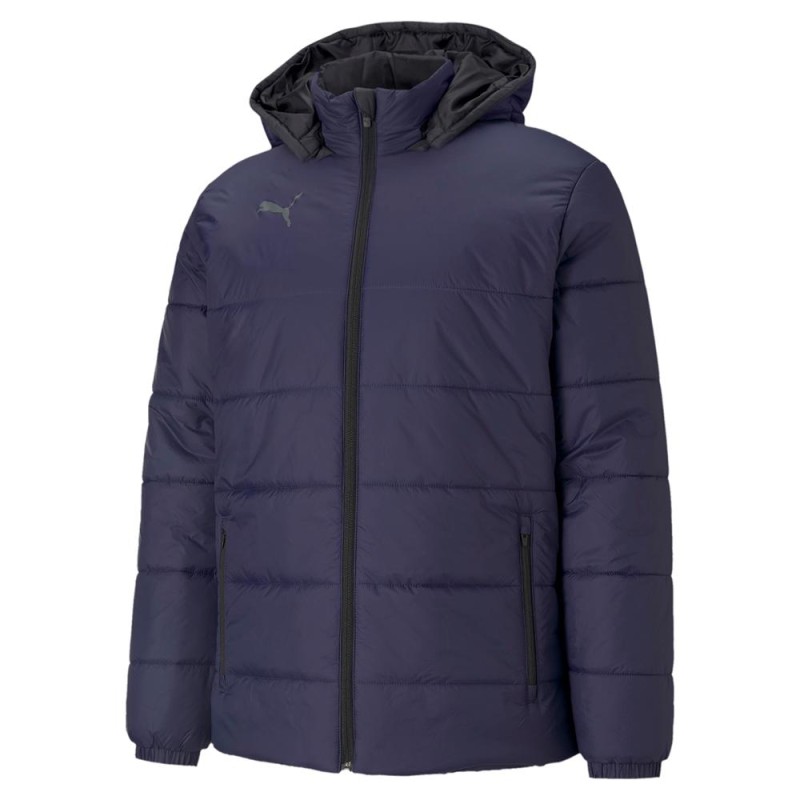 PUMA GIACCA TEAMLIGA PADDED - PEACOAT/WHITE