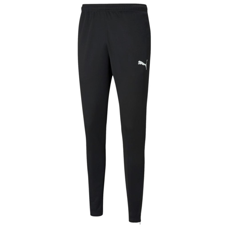 PUMA PANTALONE TEAMRISE POLY TRAINING - BLACK/ WHITE