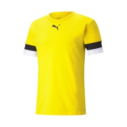 PUMA MAGLIA TEAMRISE - CYBER YELLOW/ BLACK