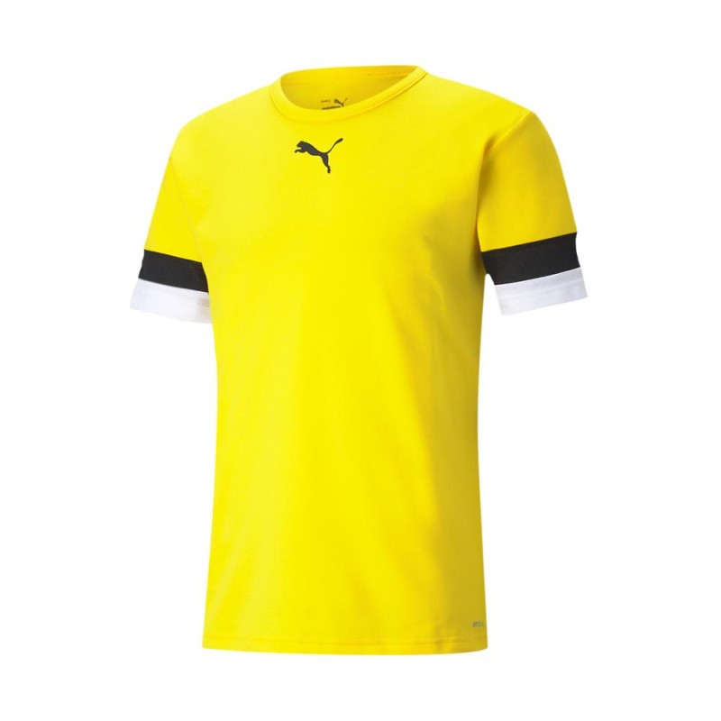 PUMA MAGLIA TEAMRISE - CYBER YELLOW/ BLACK
