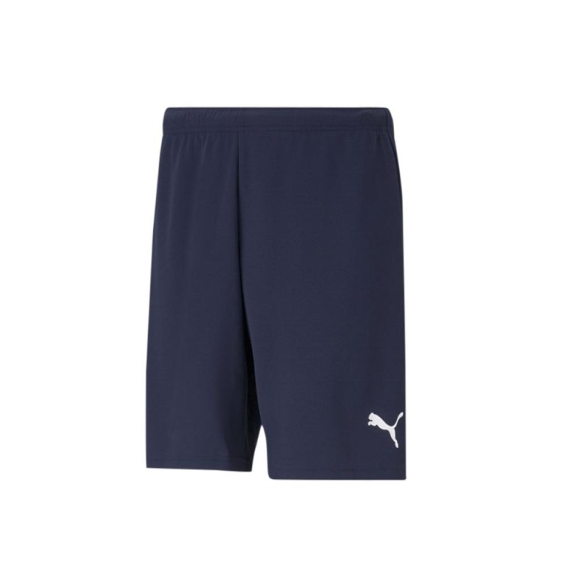 PUMA PANTALONCINO TEAMRISE - PEACOAT/WHITE