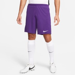 NIKE PANTALONCINO DRI-FIT PARK 3 - PURPLE/WHITE