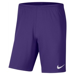 NIKE PANTALONCINO DRI-FIT PARK 3 JR.  - COURT PURPLE/WHITE