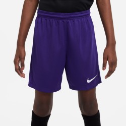 NIKE PANTALONCINO DRI-FIT PARK 3 JR.  - COURT PURPLE/WHITE