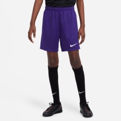 NIKE PANTALONCINO DRI-FIT PARK 3 JR.  - COURT PURPLE/WHITE
