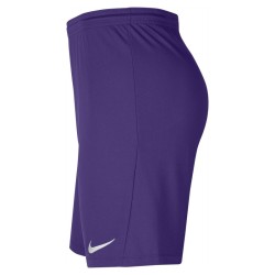 NIKE PANTALONCINO DRI-FIT PARK 3 JR.  - COURT PURPLE/WHITE