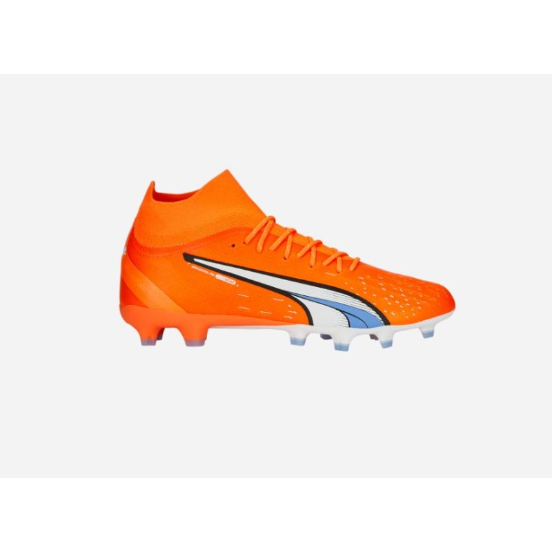 PUMA SCARPA ULTRA PRO MG - ULTRA ORANGE/WHITE
