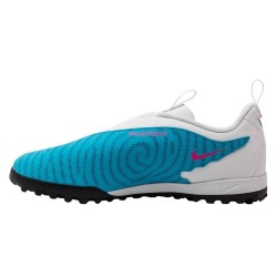 NIKE SCARPE PHANTOM GX ACADEMY JR. - BALTIC BLUE/PINK BLAS