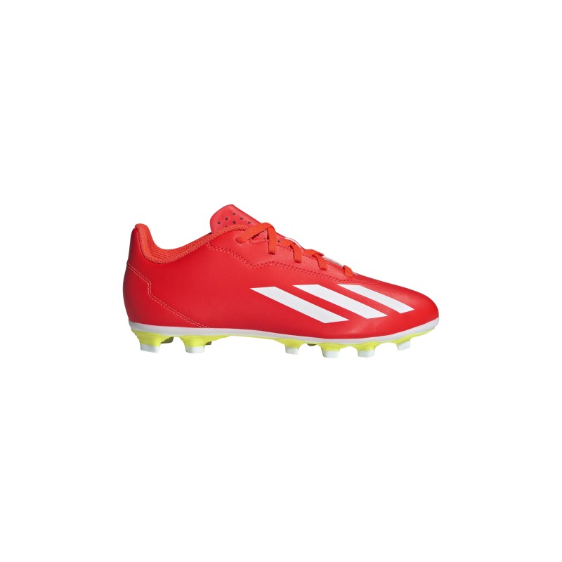 ADIDAS SCARPE X CRAZYFAST CLUB FxG JR. -  SOLRED/FTWWHT