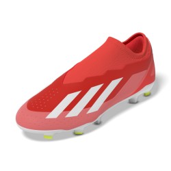 ADIDAS SCARPE  X CRAZYFAST LEAGUE LL FG -  SOLRED/FTWWHT
