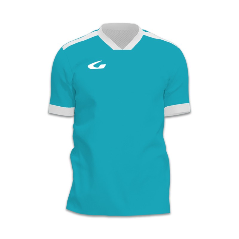 GEMS MAGLIA BONN - BIANCO/TURCHESE