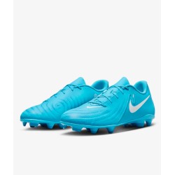 NIKE SCARPA PHANTOM GX 2 CLUB - BLUE FURY/WHITE