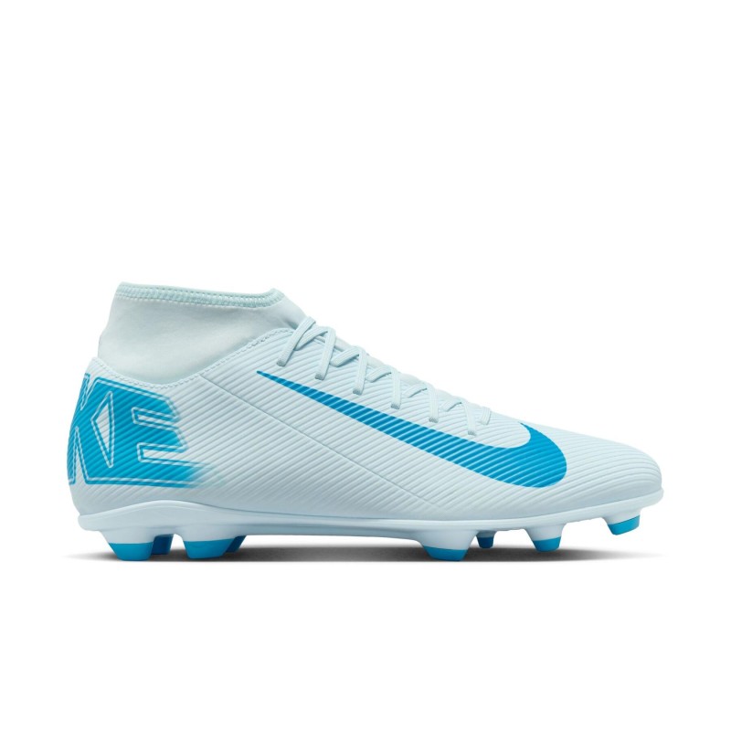 NIKE SCARPA SUPERFLY 10 CLUB FG/MG - GLACIER BLUE/BLACK
