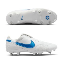 NIKE SCARPA THE PREMIER III SG-PRO AC - WHITE/SIGNAL BLUE